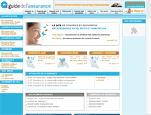 Tablet Screenshot of guidedelassurance.com